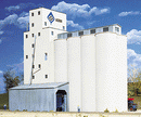 Walthers Cornerstone 933-3225 ADM(R) Grain Elevator - Kit - 5-7/8 x 8-7/8 x 9" 14.9 x 22.5 x 22.8cm, N Scale