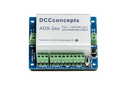 DCC Concepts DCD-ADS-2sx Accessory Decoder CDU Solenoid Drive SX 2-Way with Power-Off Memory and Protective Case