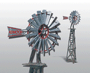 Woodland Scenics WOO209 Aermotor Windmill - Scenic Details(R) -- Metal Kit - Unpainted, HO Scale