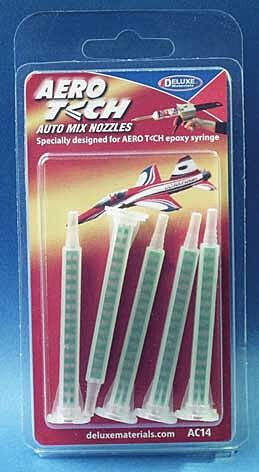 Deluxe Materials Ltd AC14 Aero Tech Auto Mix Nozzles -- pkg(5)