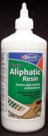 Deluxe Materials Ltd AD9 Aliphatic Resin Yellow Wood Glue -- 17.6oz 500g