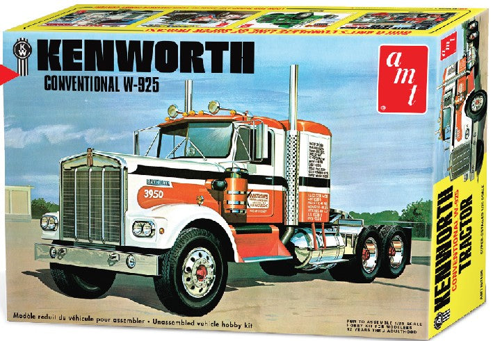 AMT Model Kits AMT1021 Kenworth W925 Conventional 1:25