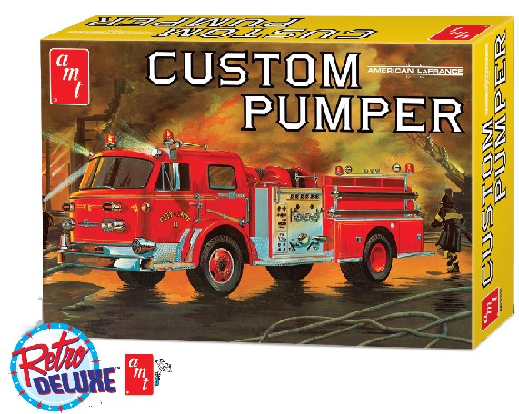 AMT Model Kits AMT1053 American Lafrance Pumper Fire Truck 1:25