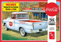 AMT Model Kits AMT1094 1955 Chevy Cameo Pickup Truck (Coca-Cola) 1:25