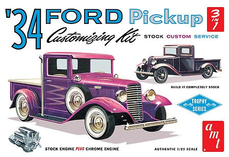 AMT Model Kits AMT1120 '34 Ford Pickup 1:25