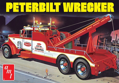 AMT Model Kits AMT1133 Peterbilt 359 Wrecker 1:25