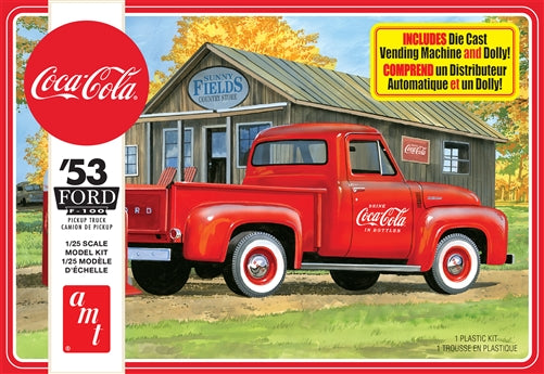 AMT Model Kits AMT1144 '53 Ford Pickup CocaCola 1:25