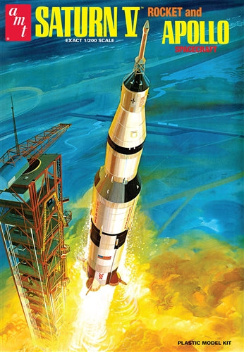 AMT Model Kits AMT1174 Saturn V Rocket 1:200