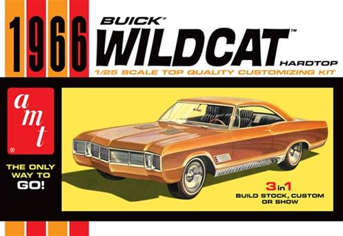 AMT Model Kits AMT1175 1966 Buick Wildcat 1:25