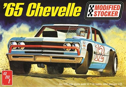 AMT Model Kits AMT1177 '65 Chevelle Modified Stocker 1:25