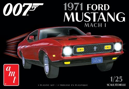 AMT Model Kits AMT1187 James Bond 1971 Ford Mustang Mach I 1:24