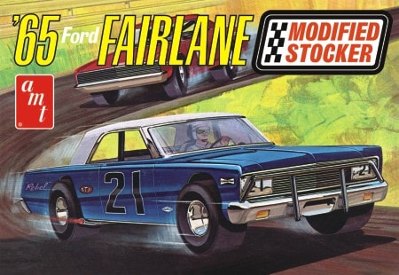 AMT Model Kits AMT1190 '65 Ford Fairlane Modified Stocker 1:25