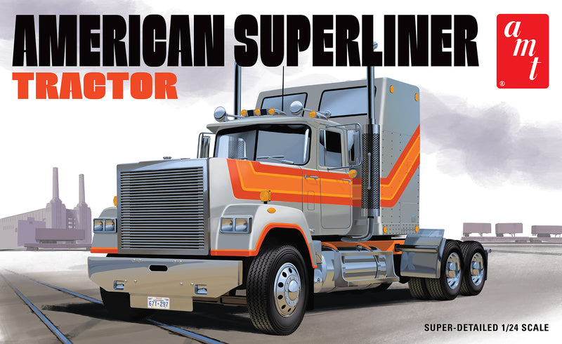 AMT Model Kits AMT1235 American Superliner Semi Tractor 1:24