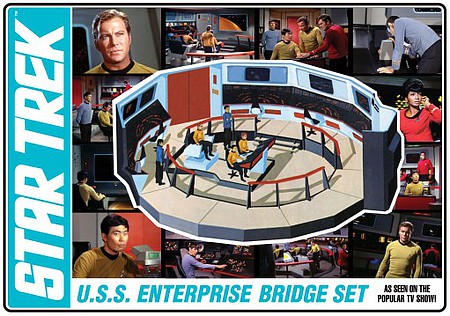 AMT Model Kits AMT1270 Star Trek U.S.S. Enterprise Bridge 1:32