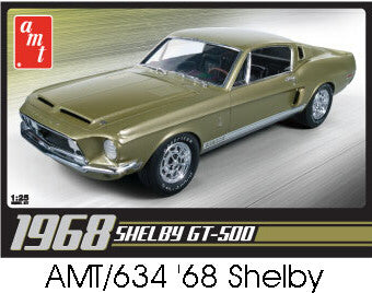 AMT Model Kits AMT634 '68 Shelby Gt500 1:25