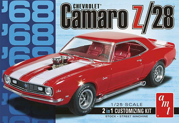 AMT Model Kits AMT868 '68 Camaro Z28 1:28