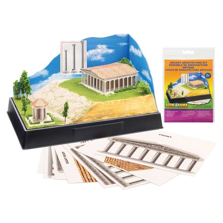 Woodland Scenics 4137 Ancient Architecture - Scene-A-Rama(TM) -- Kit, All Scales