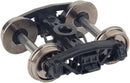 Walthers 920-2032 Andrews Caboose Trucks w/33" Metal RP-25 Wheels & Axles -- 1 Pair, HO Scale
