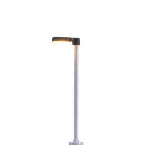 Brawa Modellspielwaren 83004 Angular LED Street Light with Plug and Socket Base -- 2" 5.1cm, N Scale