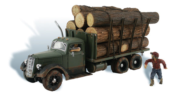 Woodland Scenics 17-As5553 Tim Burr Logging, HO