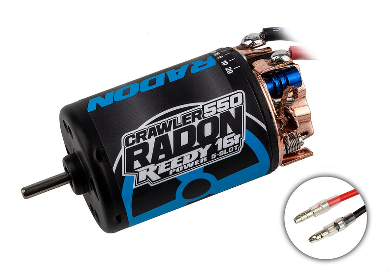 Team Associated 27465 Reedy Radon 2 Crawler 550 16T 1450kV Brushed Motor