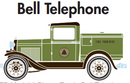 PREORDER Athearn ATH26390 HO RTR Model A Phone Truck, Bell Telephone