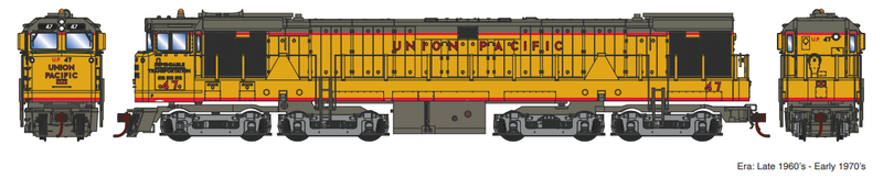 Athearn Genesis ATHG41176 HO U50 w/DCC & Sound, UP