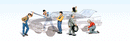 Woodland Scenics WOO1914 Auto Mechanics - Scenic Accents(R) -- pkg(6), HO Scale
