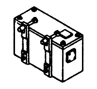 Details West 170 Automatic Train Control Box -- Control Box for Hood Units, HO Scale