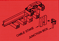 Details West 923 Automatic Train Stop (ATS) Inductor -- For Mainline Track, HO Scale