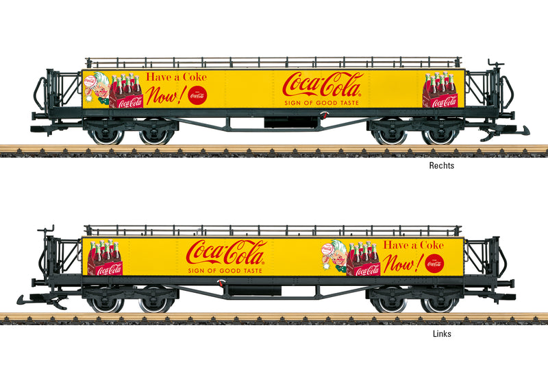 LGB 32356 Coca-Cola Observation Car, G Scale