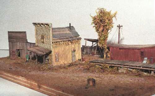 JV Models 1020 Backwoods Ghost Town -- Watson's Siding - 2-1/4 x 3" 5.7 x 7.7cm, N Scale