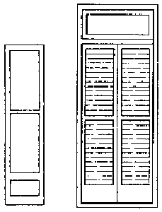 San Juan Details (formerly Grandt Line) 3506 Balcony Doors/Shutters -- For Masonry Buildings, O Scale