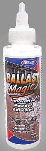 Deluxe Materials Ltd AD74 Ballast Magic Adhesive Powder -- 4.2oz 125mL