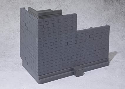 Bandai 55558 Brick Wall (Gray Ver) Bandai Tamashii Op