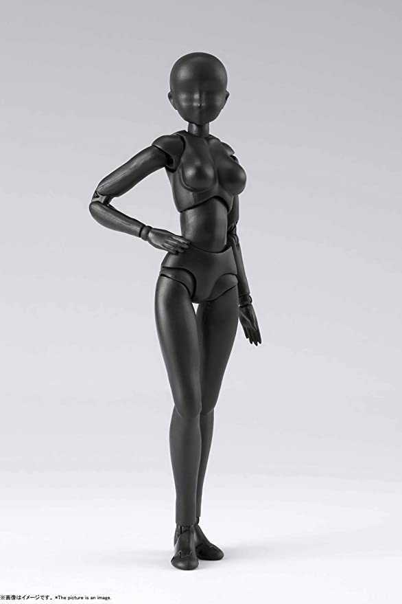 Bandai 60722 S.H.Figuarts Body-Chan DX Set 2 Black Color Version