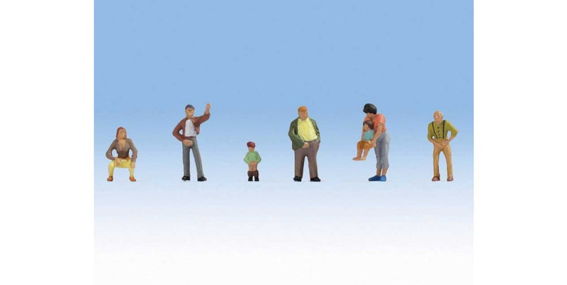 Noch Gmbh & Co 15561 Bathroom Stop pkg(6), HO Scale