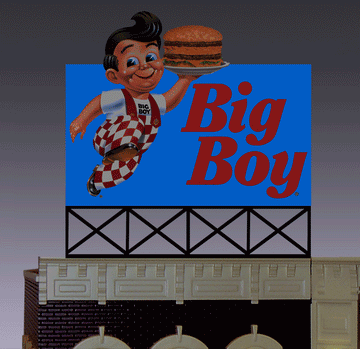 Miller Engineering Animations 442902 Big Boy Billboard, HO and N Scales