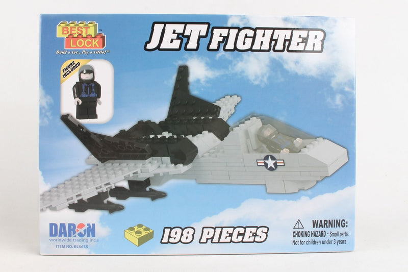 Daron BL5635 JET FIGHTER 140 PIECE CONSTRUCTION TOY