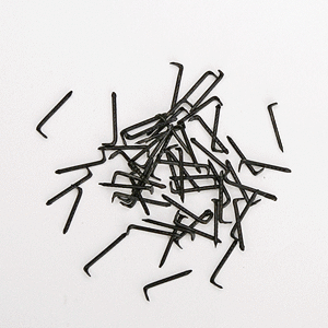 Micro Engineering 30106 Blackened Metal Spikes -- Small 1/4" Long pkg(1,000) Approximately, All Scales