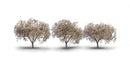 Woodland Scenics TR3594 Blossoming Cherry Trees - Woodland Classics(R) -- 1-3/4 to 2-1/4" 4-7/16 to 5.7cm Tall pkg(3), All Scales
