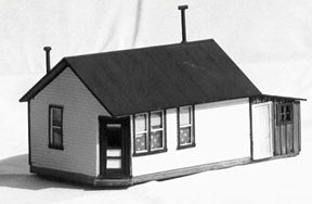 Banta Modelworks 105-HO Rgs House At The End Of The Trestle, HO Scale
