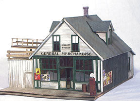 Banta Modelworks 109 Ophir General Merchandise, HO Scale