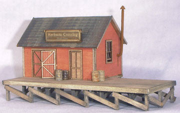 Banta Modelworks 2082 Herbert's Crossing Frt Hous, HO Scale