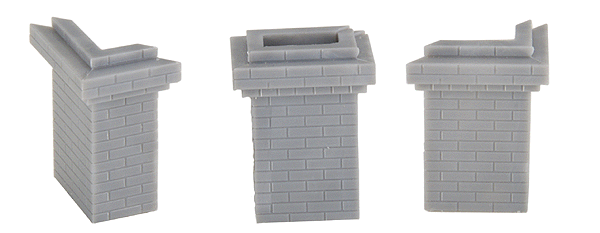 San Juan Details (formerly Grandt Line) 3578 Brick Chimney, O Scale