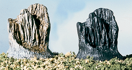Woodland Scenics WOO32 Broken Stumps pkg(14), All Scales