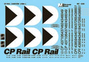 Microscale Industries MC-4339 Canadian Pacific - CP -- Mini-Cal Cabooses (1969+), HO Scale