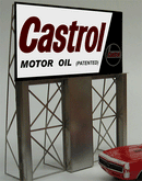 Miller Engineering Animation 4381 Castrol Roadside Billboard, Large