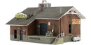 Woodland Scenics WOO5028 Chip's Ice House - Built-&-Ready Landmark Structures(R) -- Assembled - 6-3/8 x 4-11/16" 16.2 x 11.9cm, HO Scale