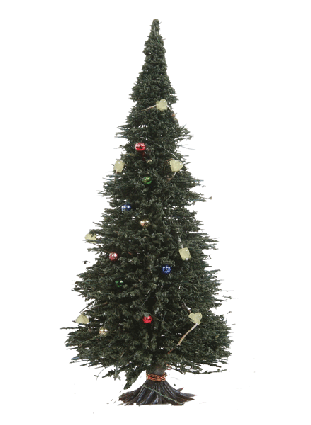 Busch Gmbh & Co Kg 5413 Christmas Tree w/Lights, HO Scale